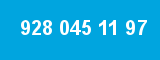 928 045 11 97 928 045 11 97